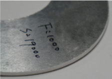 圖一：刀具切割-單刃銑刀鋁板切割應用案例