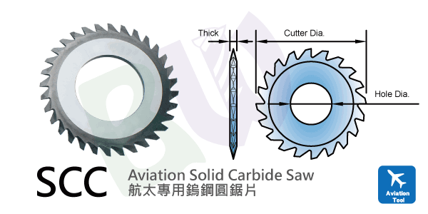 刀具,航太專用鎢鋼圓鋸片