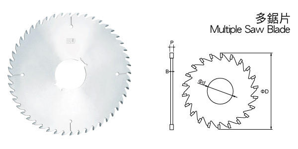 多鋸片