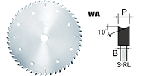 刀具-木工專用縱切圓鋸片-WA