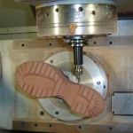 切削刀具鞋模CNC 5軸加工技術Shoe Mold